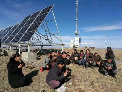 智慧鄉村新動能 新疆電信以太陽能發電技術服務為民辦實事